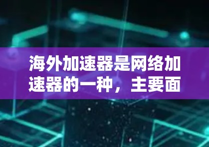 海外加速器是网络加速器的一种，主要面向国际用户的加速需求。以下是一些常见的海外加速器及其特点