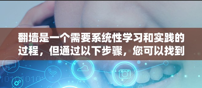 翻墙是一个需要系统性学习和实践的过程，但通过以下步骤，您可以找到和使用翻墙入口
