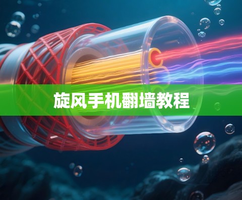 旋风手机翻墙教程
